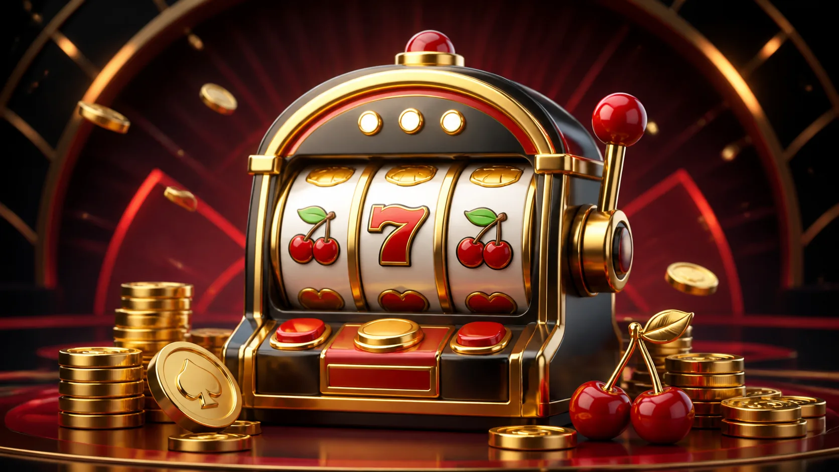 Illustration of an online slot interface